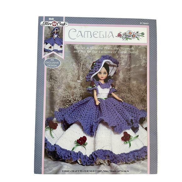 Annie’s Attic Crochet Doll Patterns Lot of 6 Instruction Books Leaflets Vintage - Picture 5 of 8